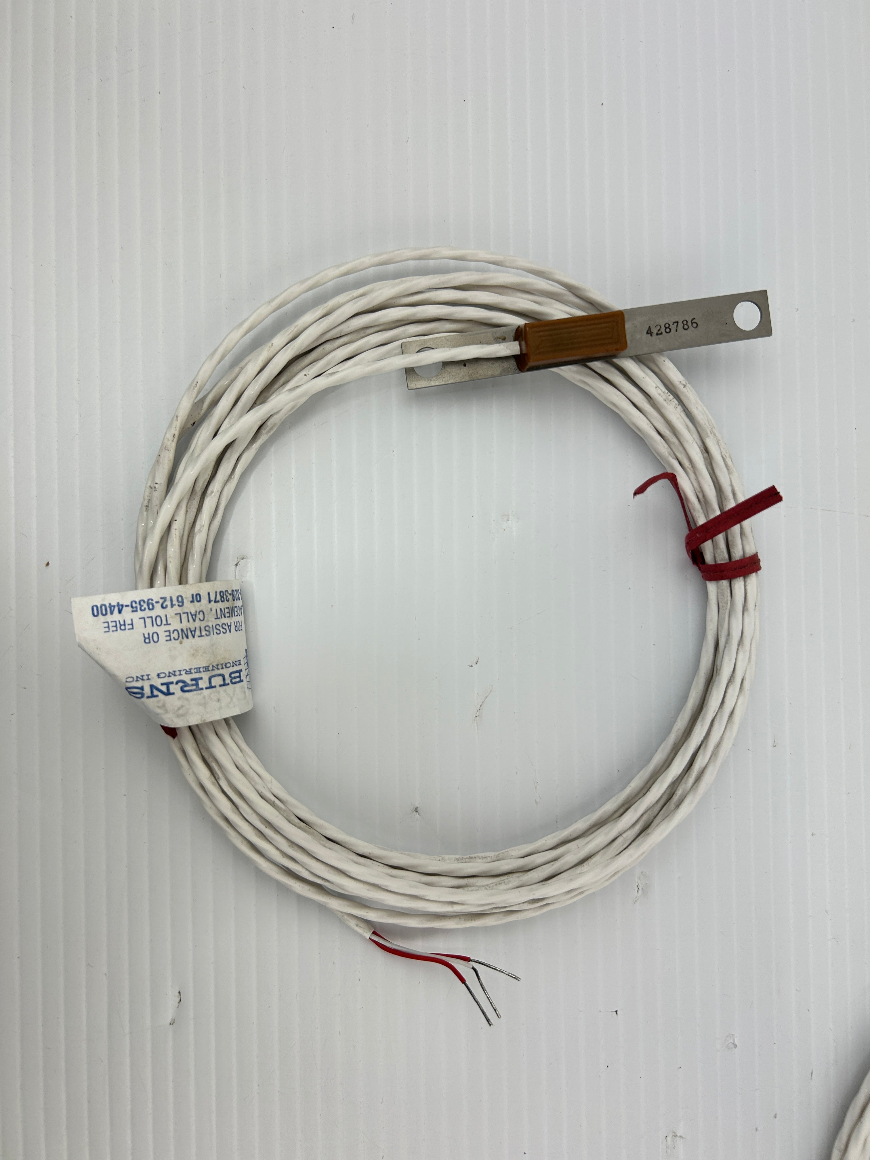 Burns Engineering Pt100Ω RTD Temperature Sensor 15159-20 428784 385-1 - Lot of 3