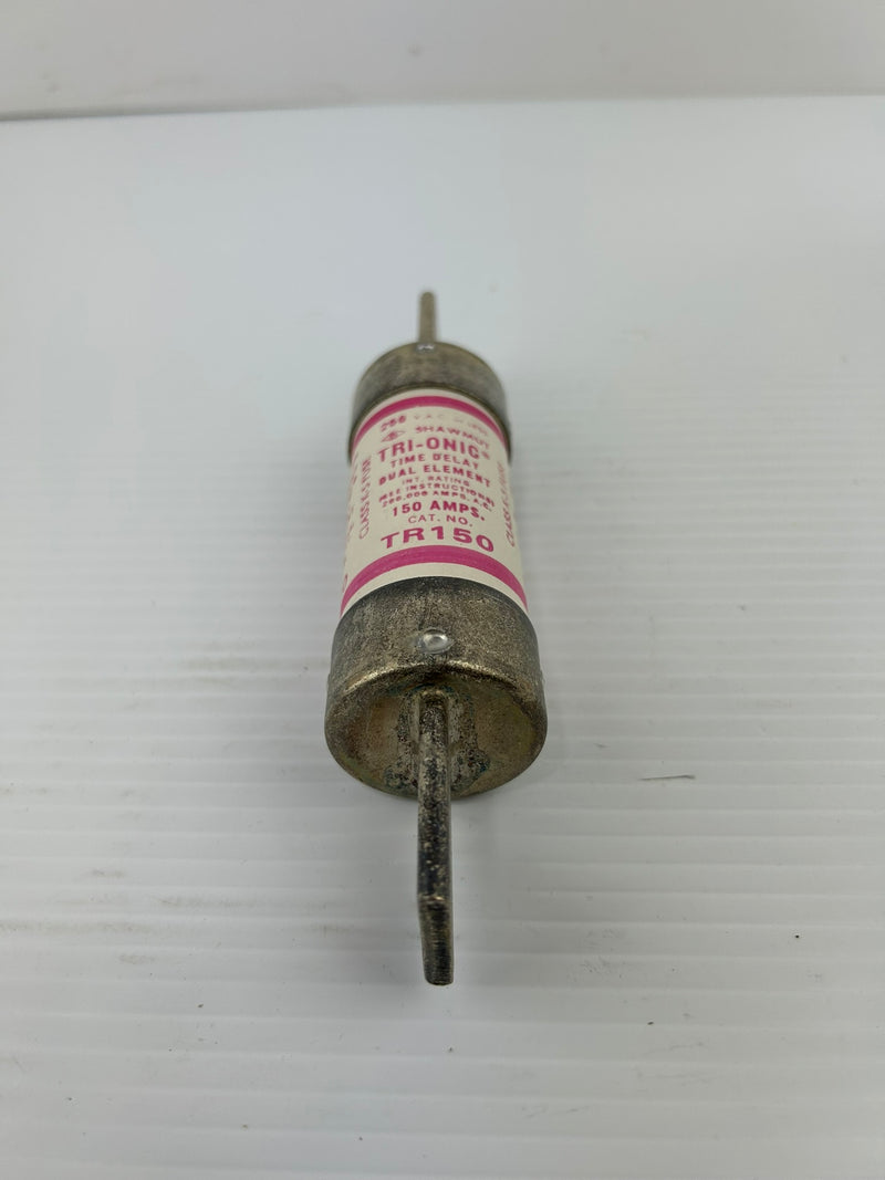 Shawmut TR150 Tri-Onic Time Delay Dual Element Fuse 150A 250V Class K-5