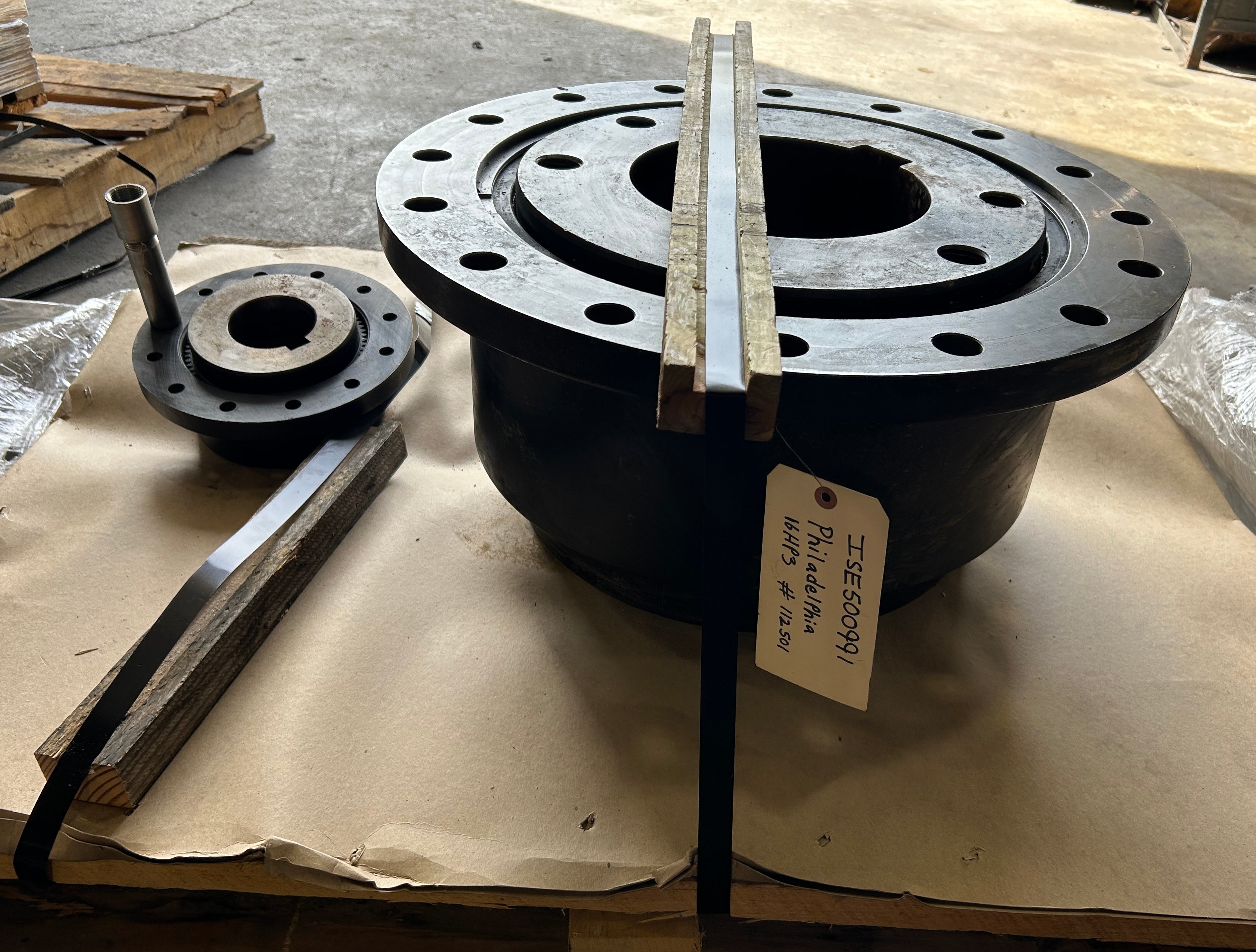 Philadelphia 16HP3 Gear 112501 LS & HS Coupling Flender H3HD 19 4054686-20-3
