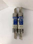 Littelfuse NLN100 Fuses Class K5 250V 100A - Lot of 2