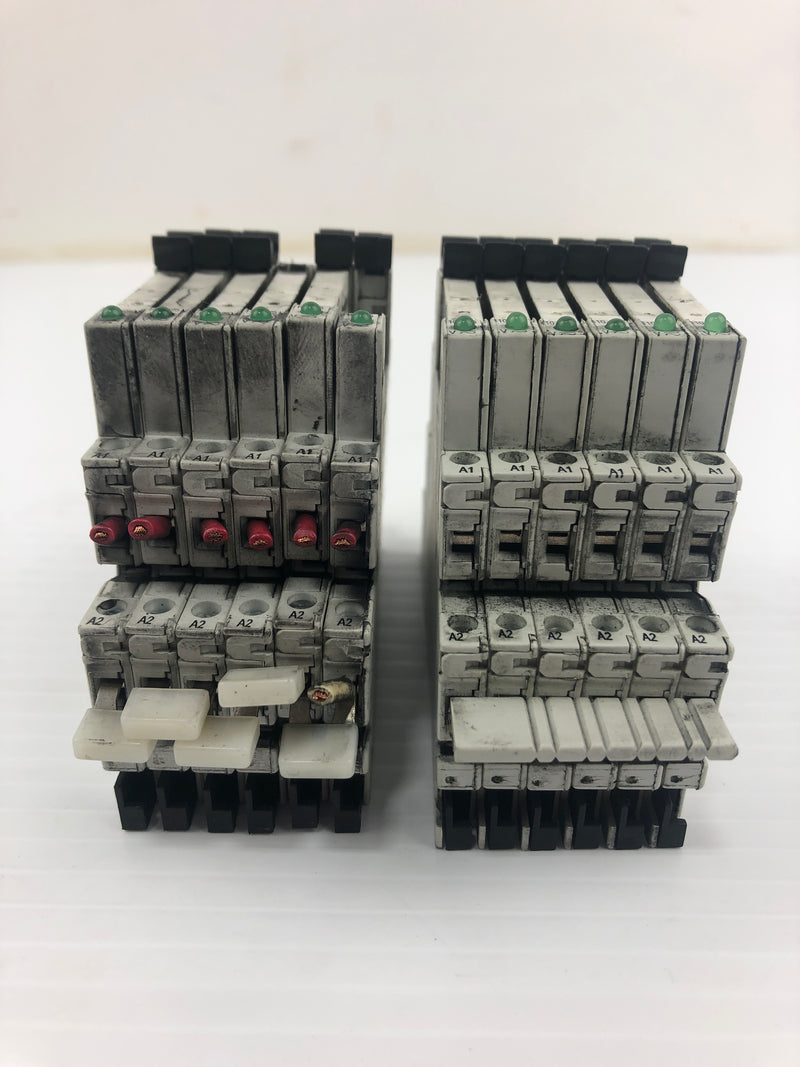 Allen-Bradley 700-HLT1U1* Terminal Block Relays 700-TBR60 Series A - Lot of 12