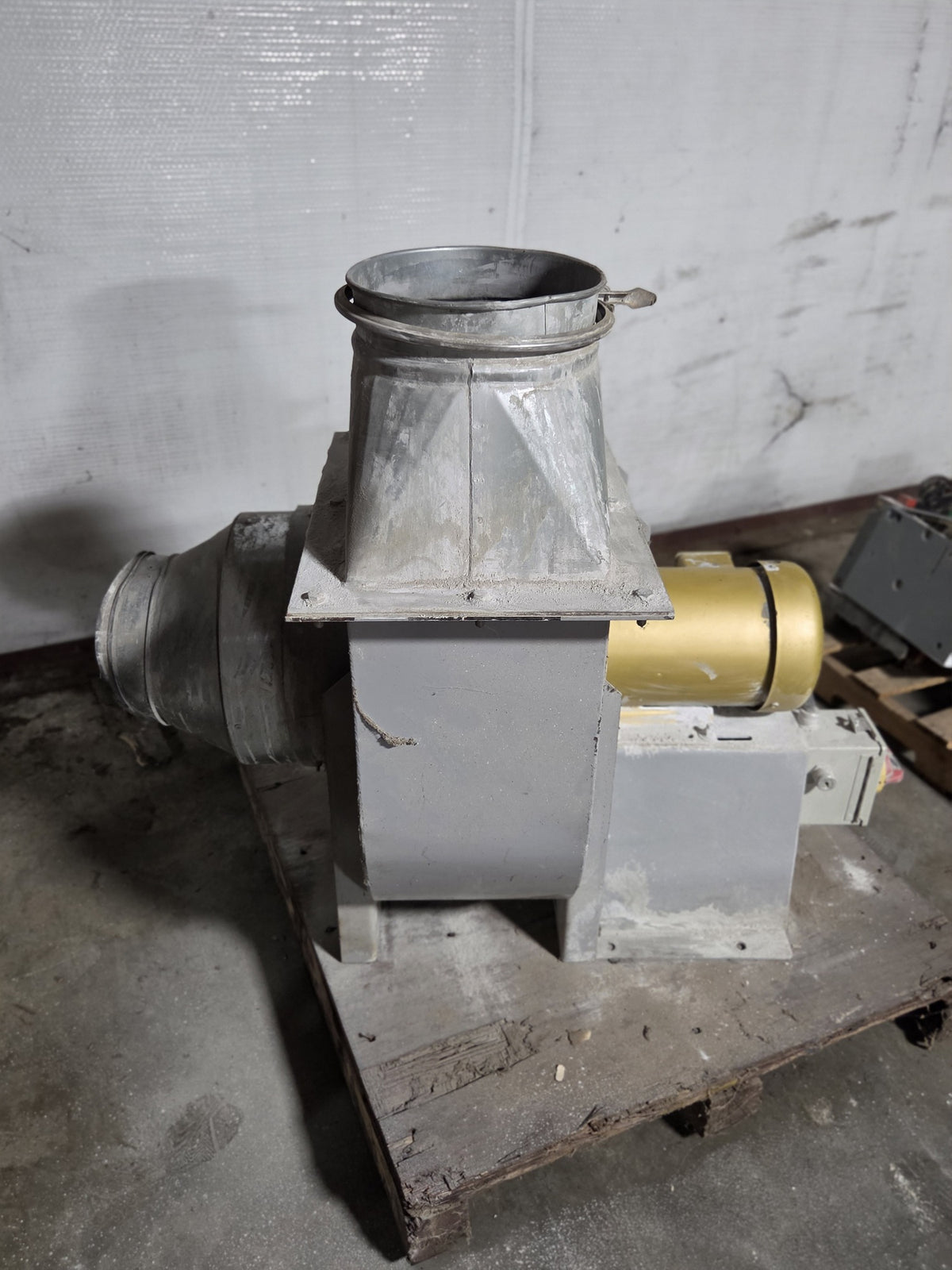 Cincinnati Fan HDBI-130 Centrifugal Blower Fan with Baldor Motor EM3616T 5HP 3PH
