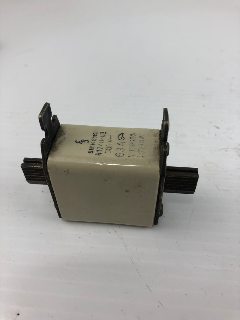 Siemens R12/0-03 Fuse 500V~ 63A