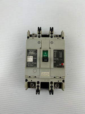 Fuji Electric SA202RCUL 125 Auto Circuit Breaker 125A 2 Pole