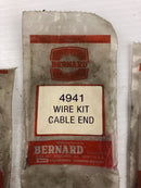 Bernard 4941 Wire Kit Cable End - Lot of 5