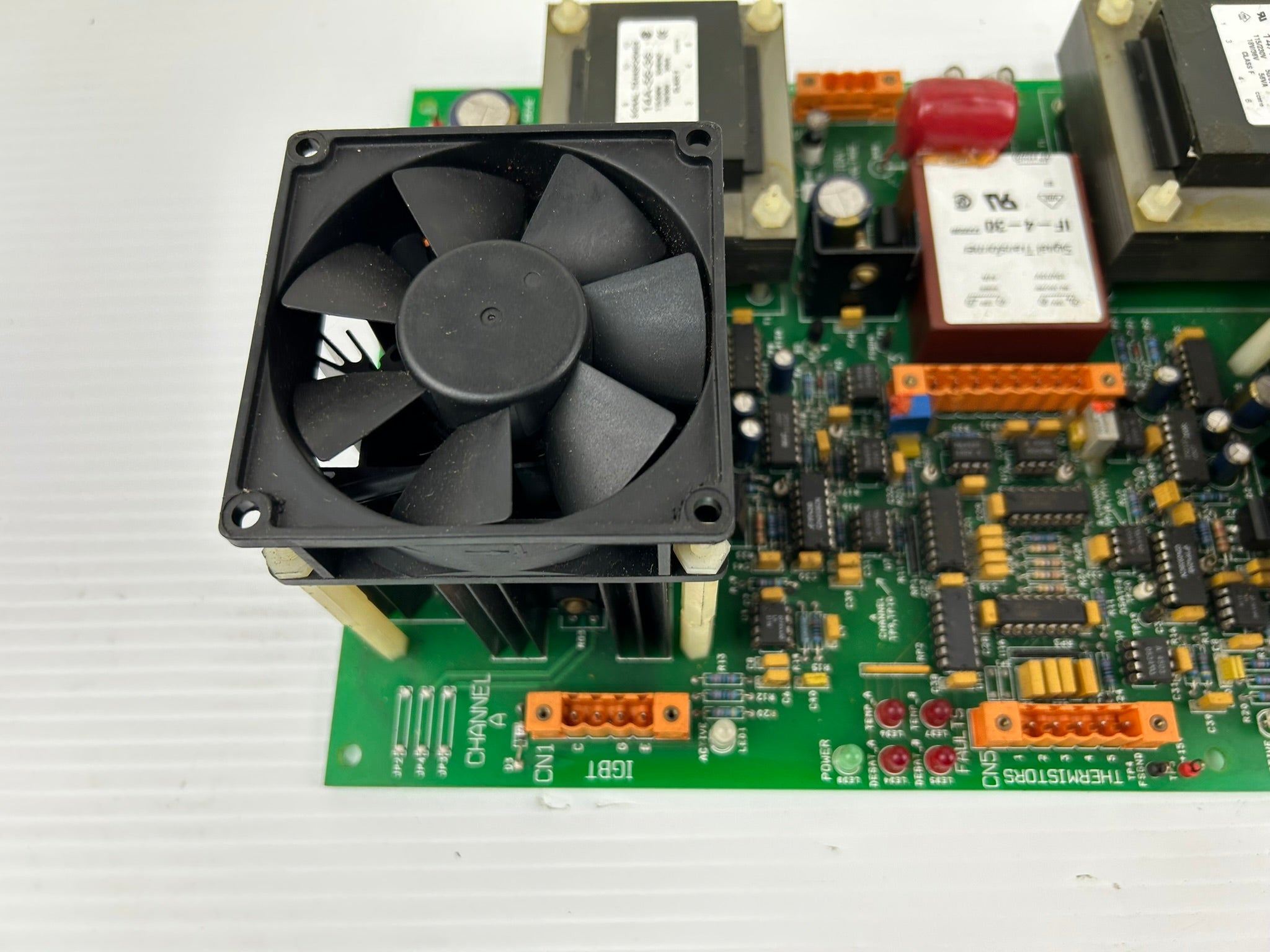 Ajax Tocco SC#71940A Dual Channel Power Supply Control Board ASSY#G-02-0191-MK