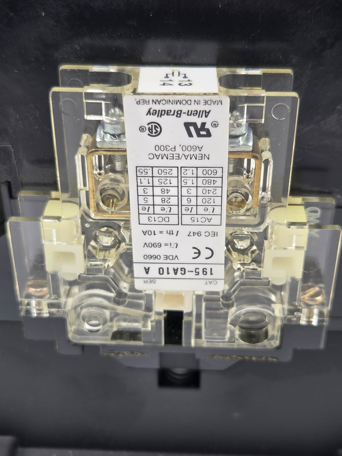 Allen-Bradley 100-B110N*3 Contactor Series B 110A 600V 3P New - Ships From USA