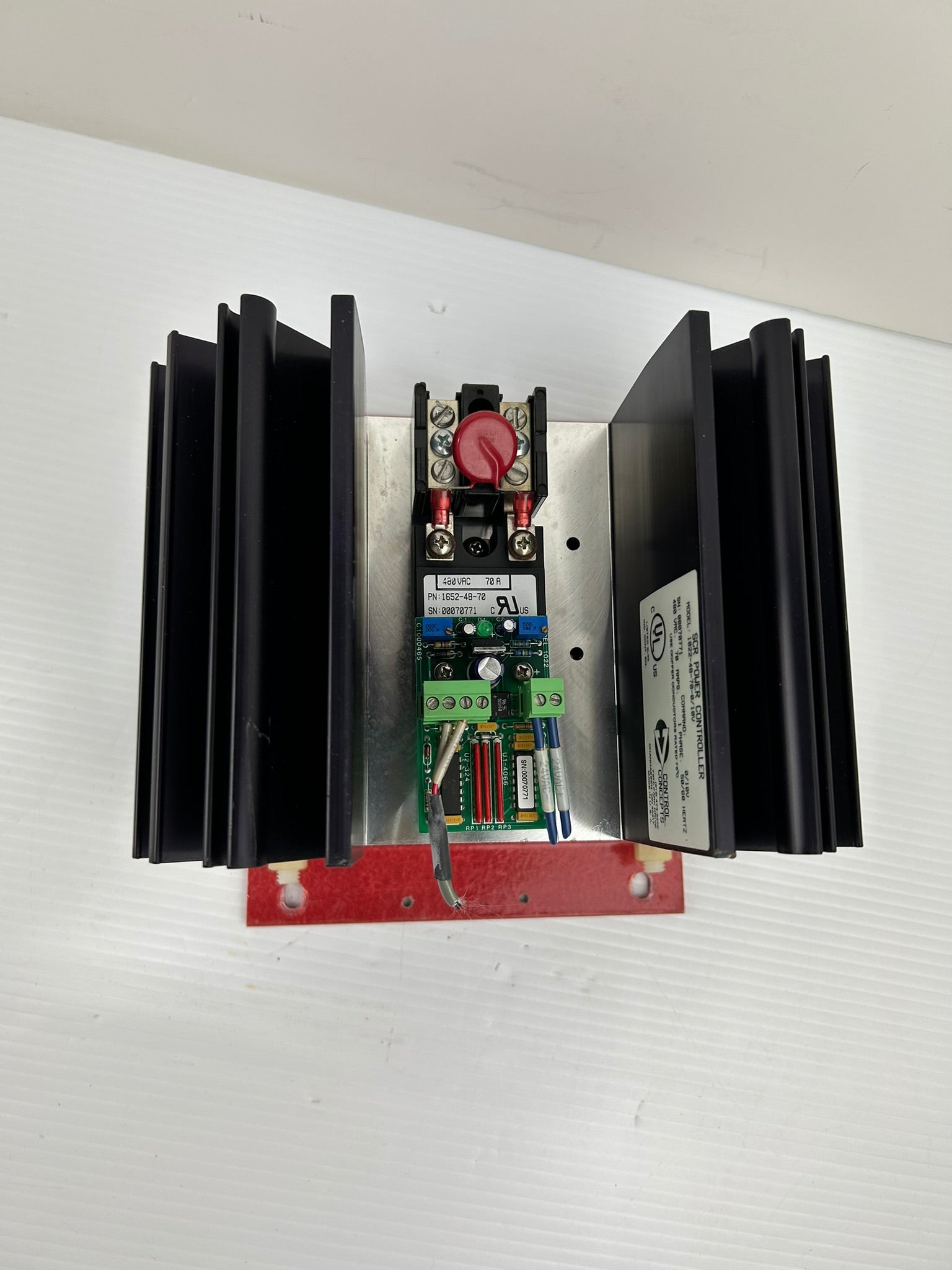Control Concepts 1022-48-70-0/10V SCR Power Controller 480 VAC 70 Amps 1 Phase