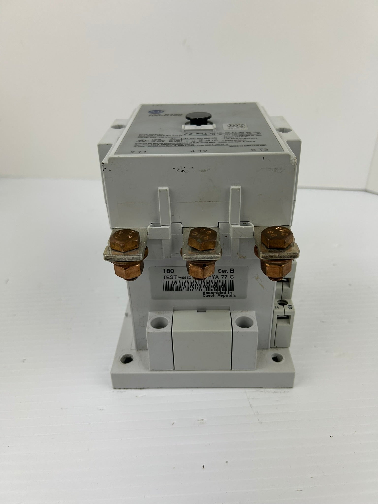Allen Bradley 100-D180 Contactor AC-1 1000V 250A - Broken Case