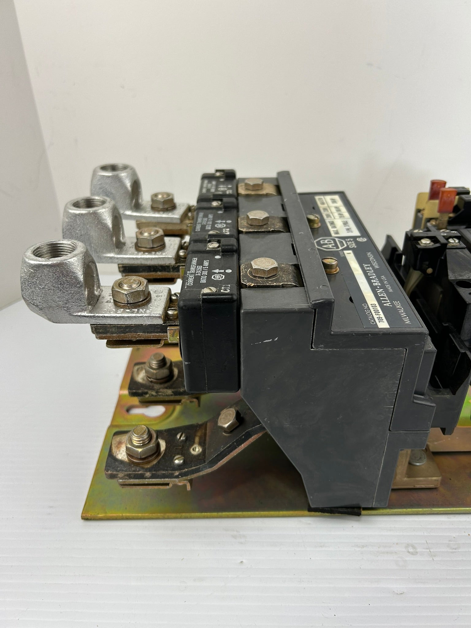 Allen Bradley 709-F0D103 Size 5 Starter Series K 3 Phase 3 Pole