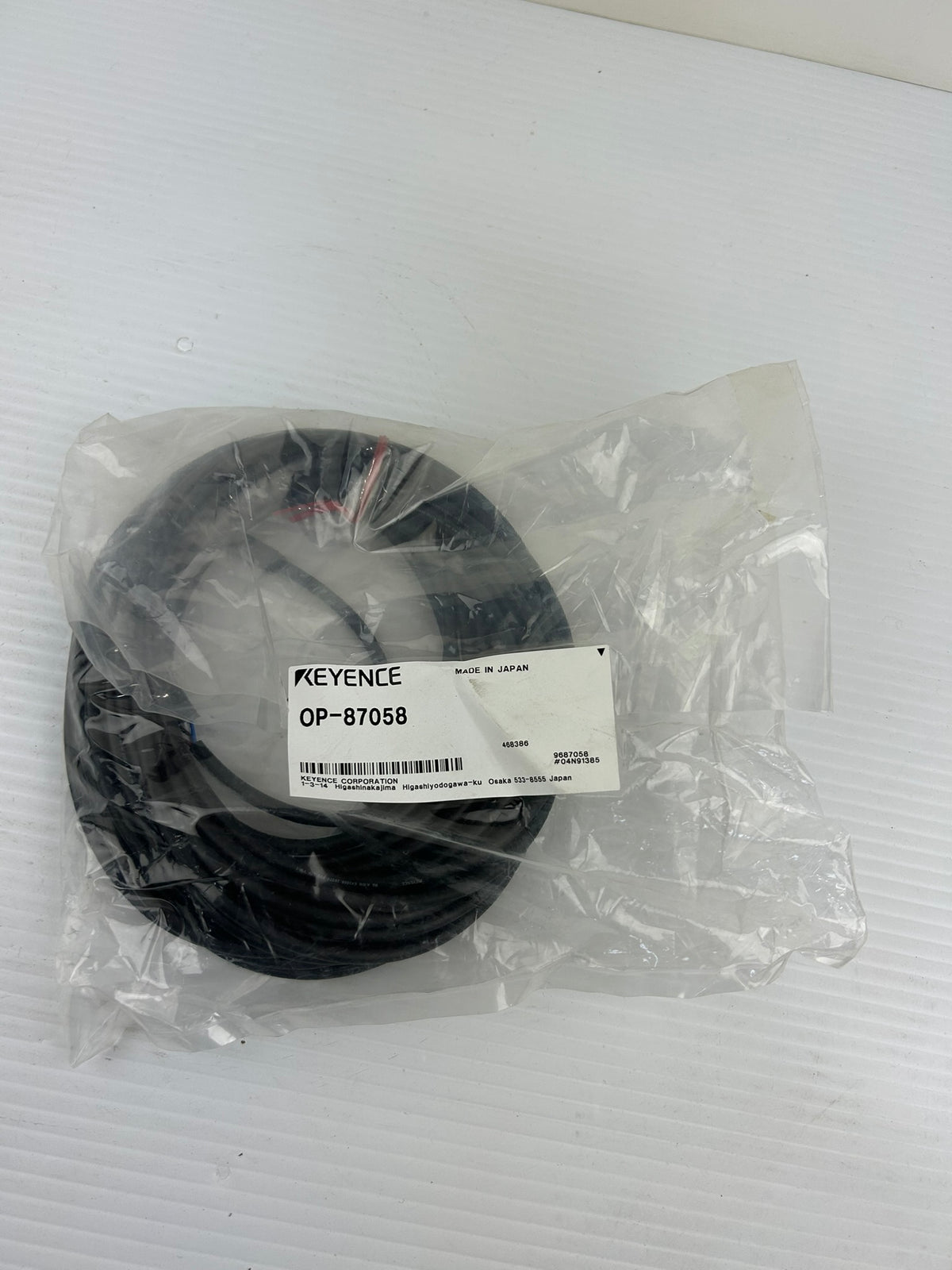 Keyence OP-87058 Sensor Head Cable 10M M8 Straight e-CON