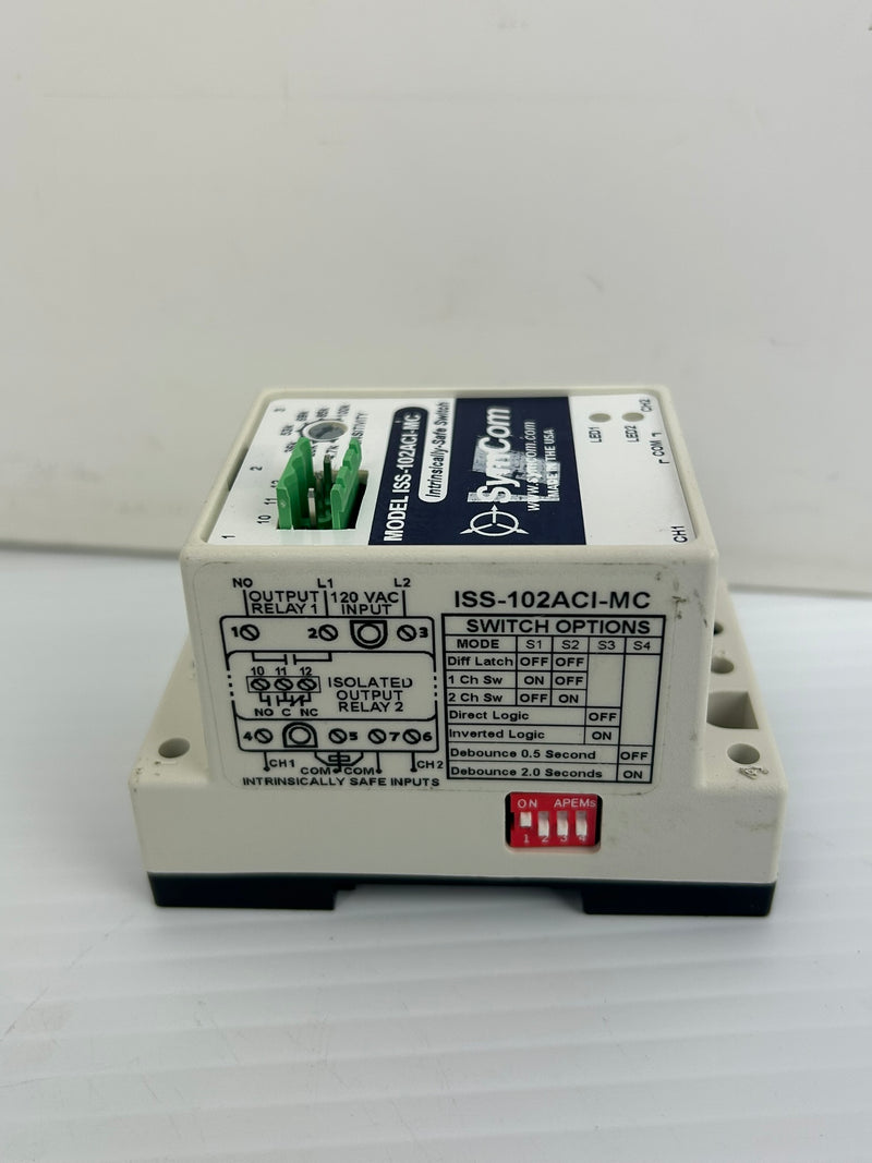 Symcom ISS-102ACI-MC Isolated Switch 120VAC 5A