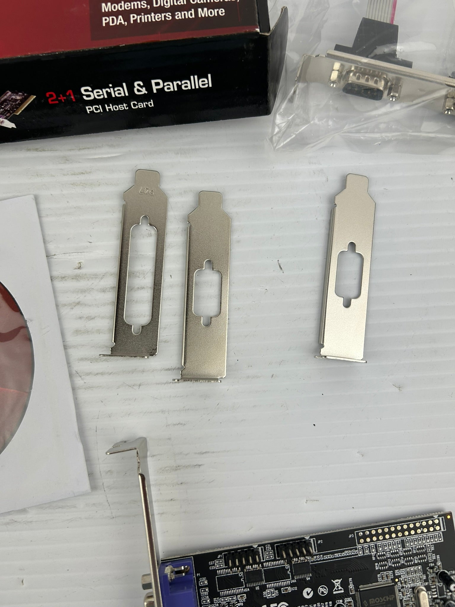 Vantec UGT-PC2S1P 2+1 Serial & Parallel PCI Host Card