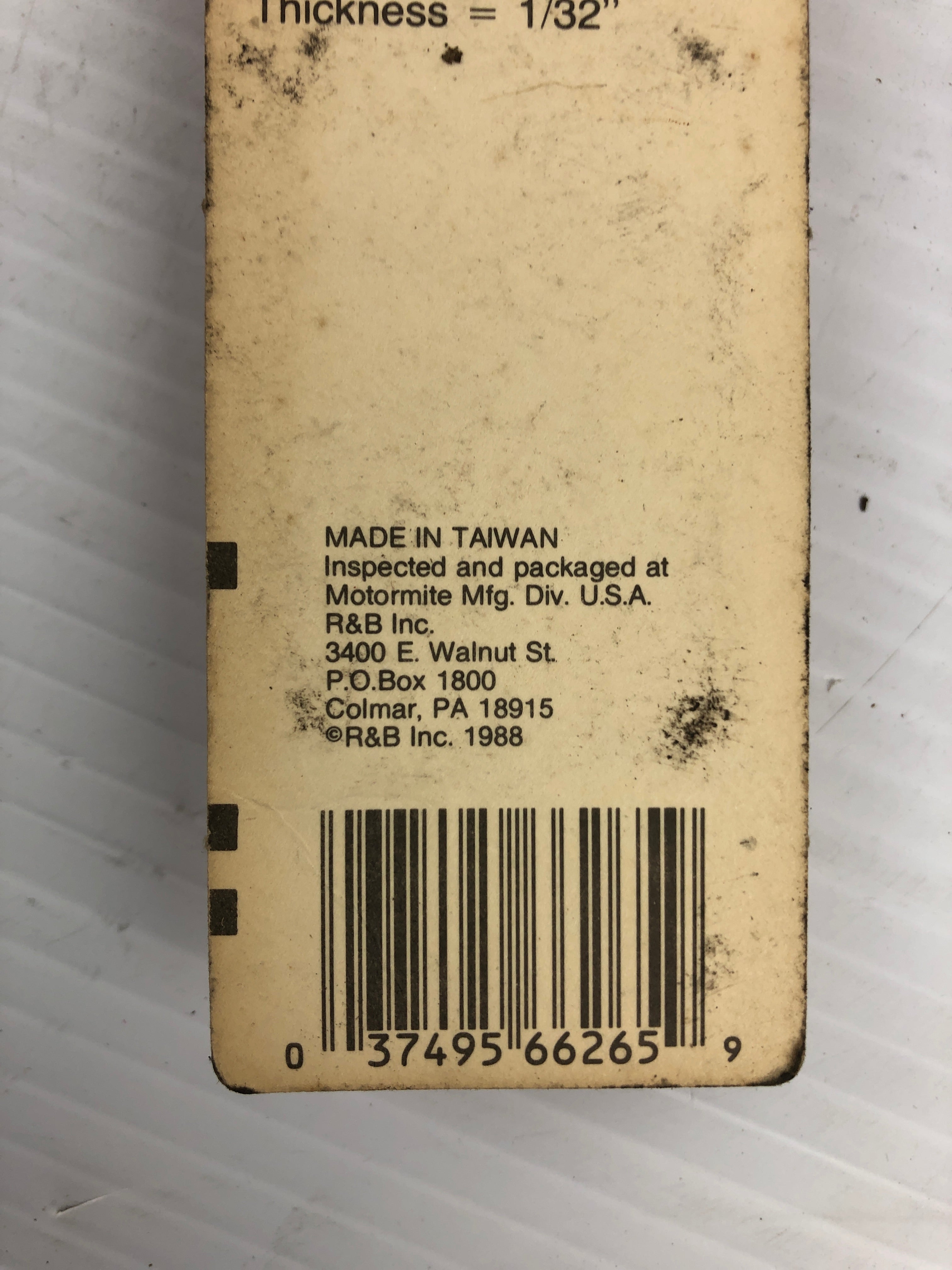 HELP! 66265 Brake Hose Bolt Washers