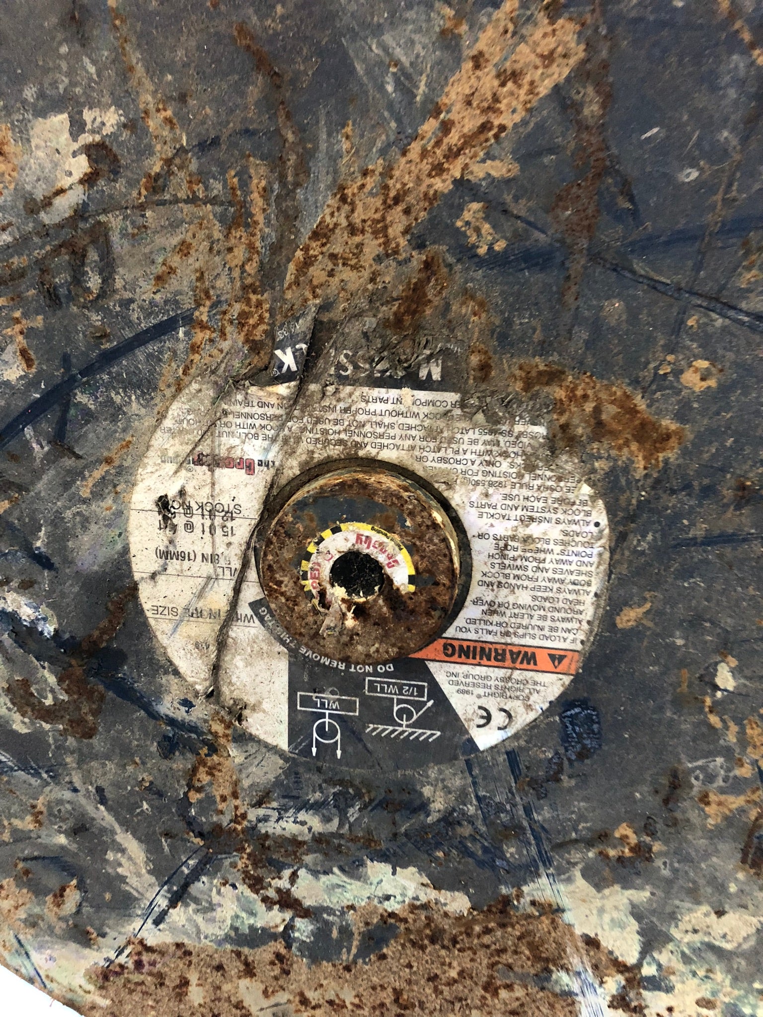 McKissick Snatch Block 15 Ton N-419 Hoist