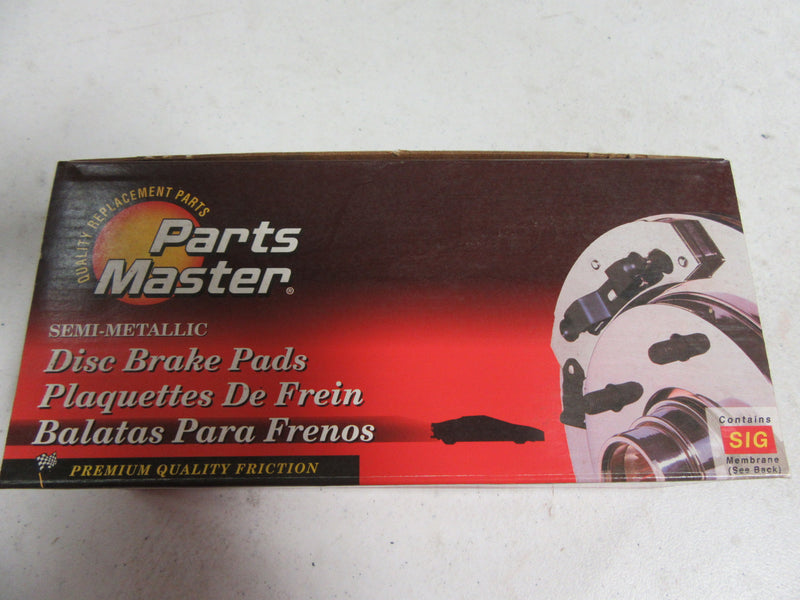 Parts Master Brake Pads PD820