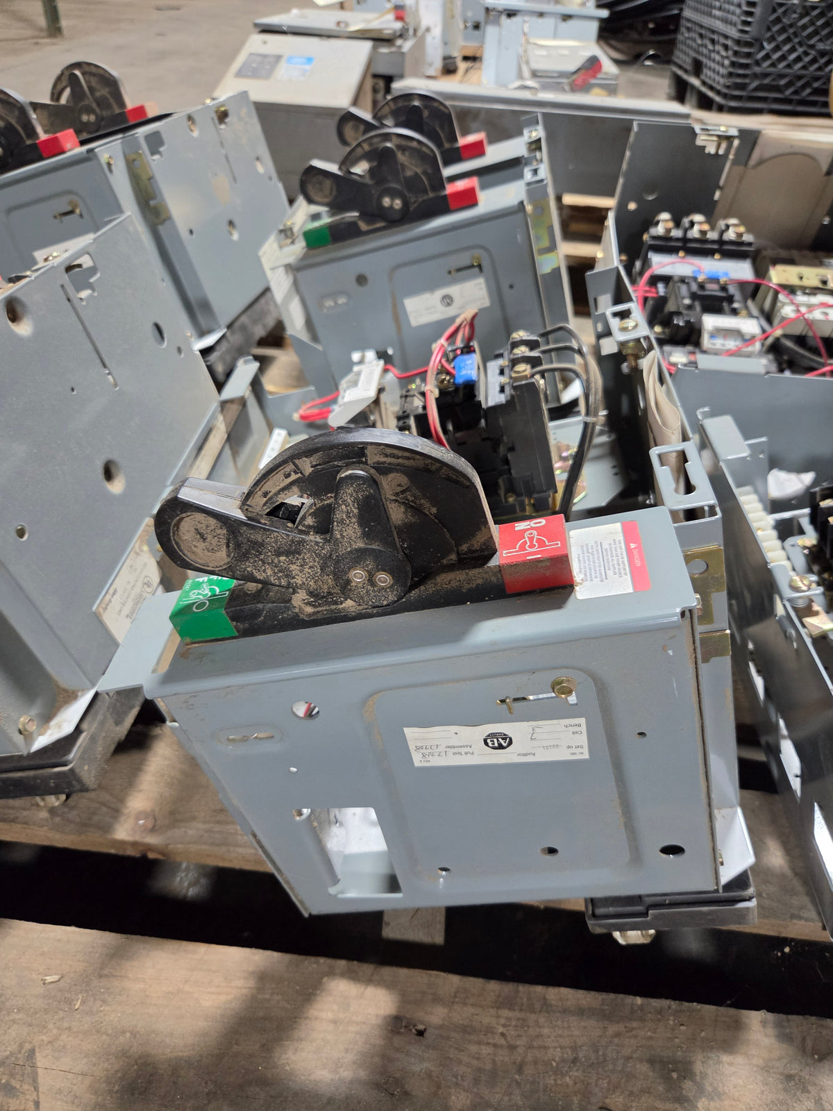 Allen-Bradley 2113B MCC Bucket Size 1 FVNR 3.0HP 3PH 480V 15A Breaker - No Door
