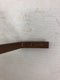Metal Copper Coated Busbar Connector Jumper Bar 8-3/8" Long x 1/4" Thick