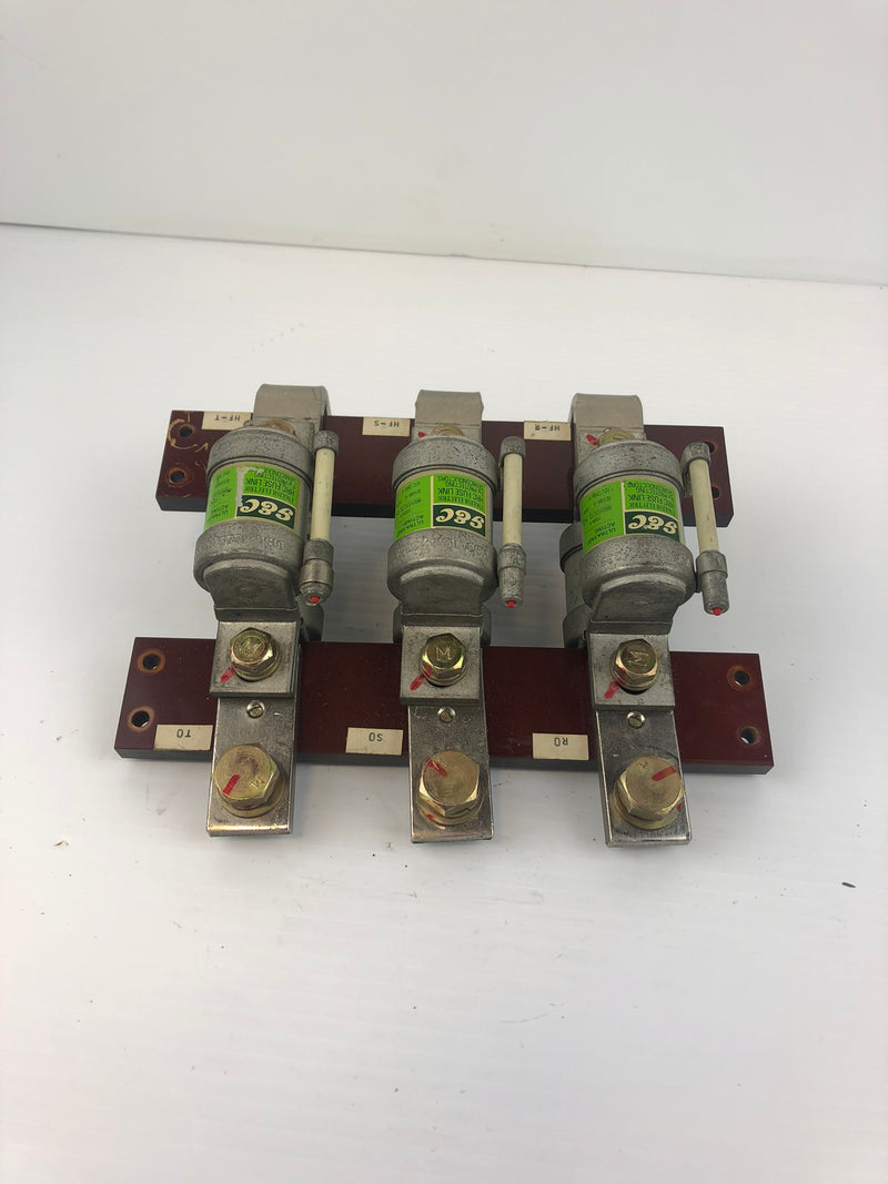 GEC English Electric BS88-4 HRC Fuse Link IEC 269-4 (Set of 6)