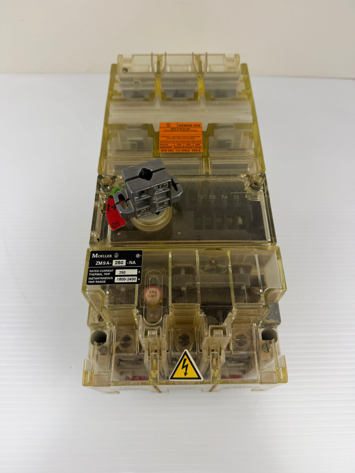 Moeller Circuit Breaker NZMH9-250 250 Amp 240/480/600 Volt