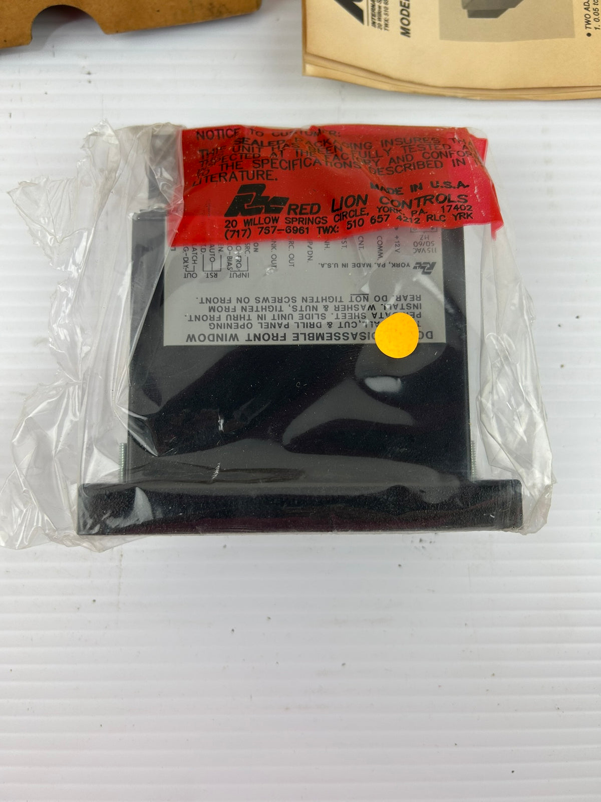 Red Lion Controls SCP00601 Counter 100 Khz Presettable Model SCP