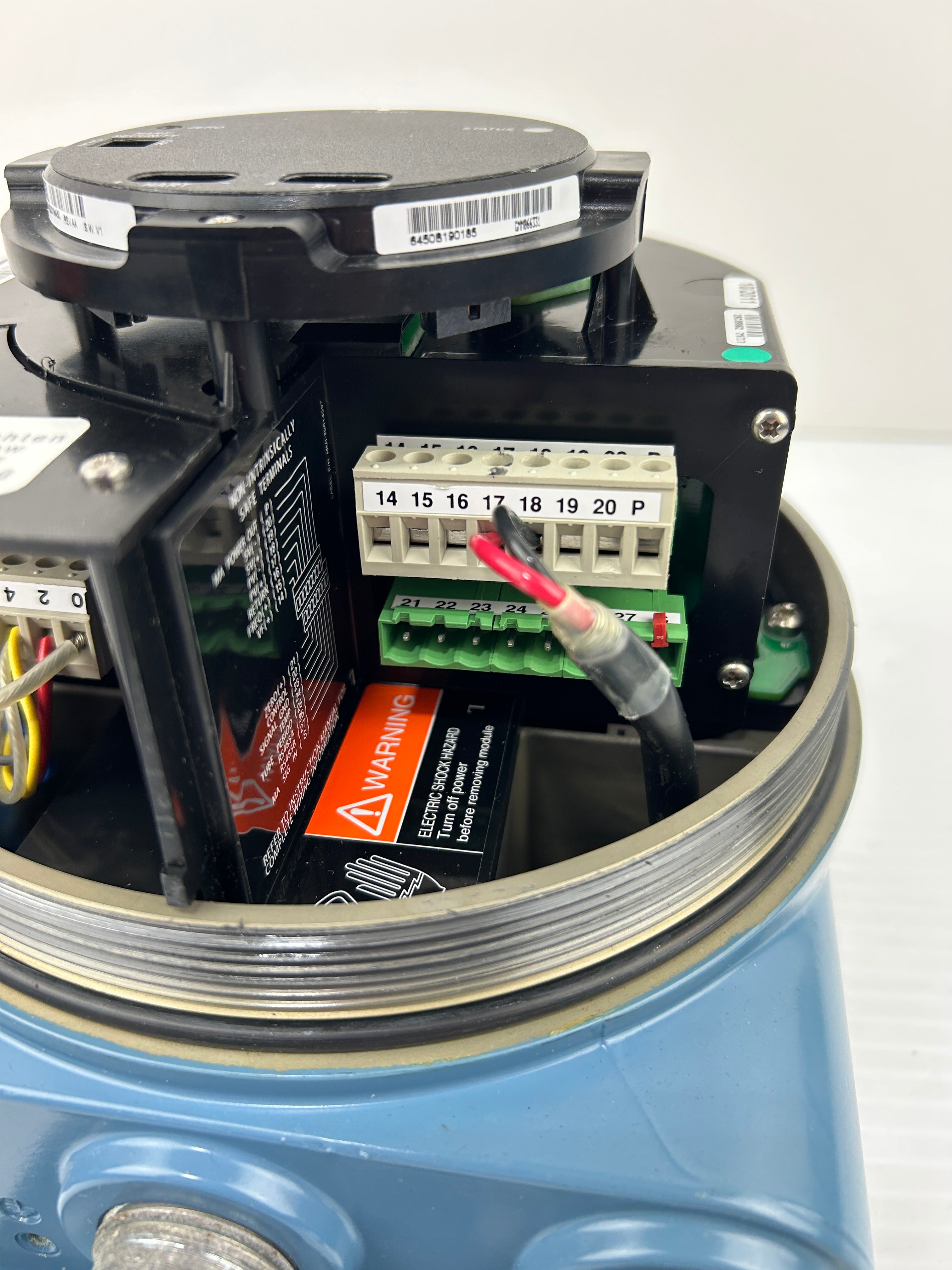 Micro Motion 9739MVD63UJEZZZ Remote Flow Transmitter 15V 500mA