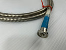 MXPTAG-LO High Pressure Metal Spray Hose 1/2" OD x 1" ID x ~84" Long