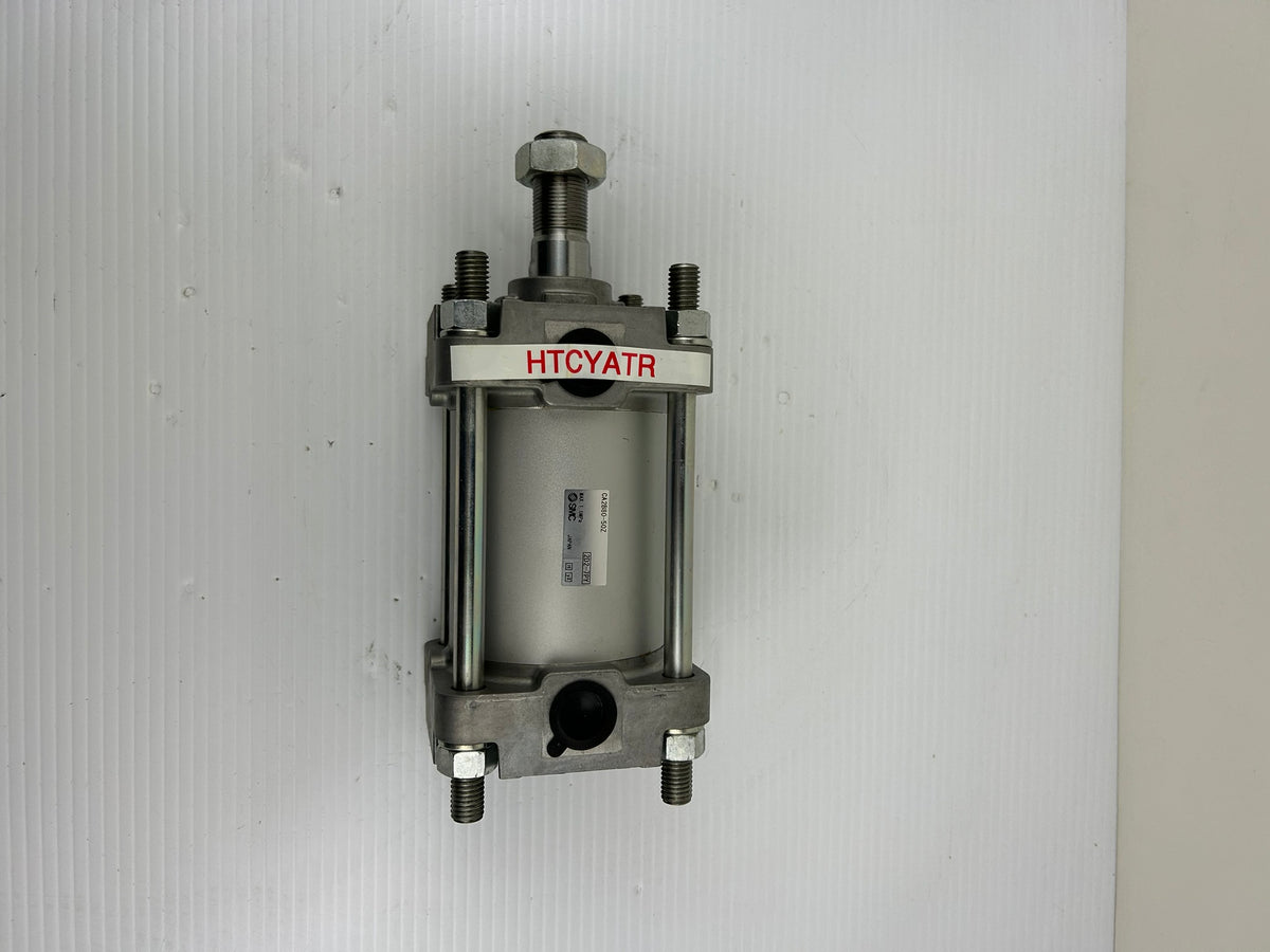 SMC CA2B80-50Z Pneumatic Air Cylinder 80mm Bore 50mm Stroke Tie Rod 1.0 MPa