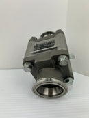 Worcester 2 4466TTC N1224 R2 Ball Valve A351 CF8M HCPC 2-1/2"