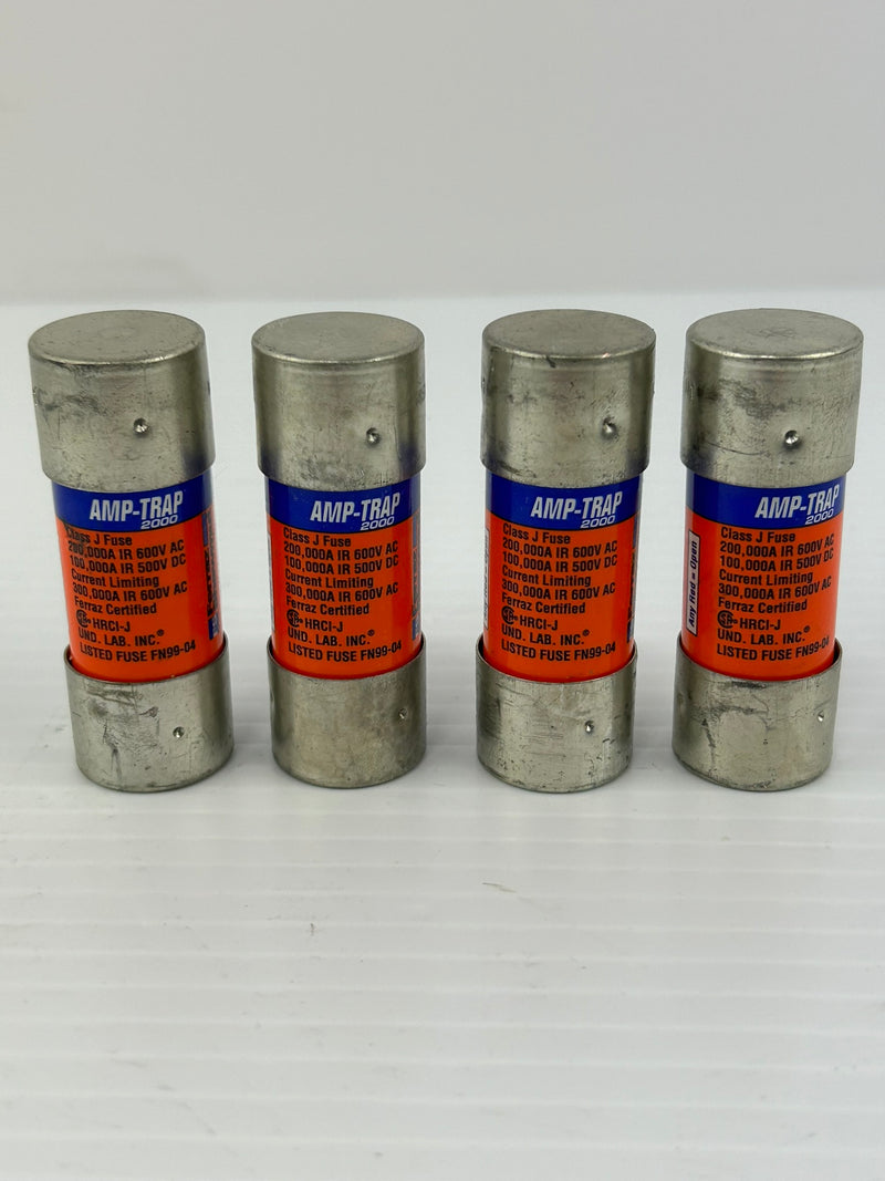 Ferraz AJT30 Amp-Trap 2000 Dual Element Time Delay Fuse 30A 600V - Lot of 4