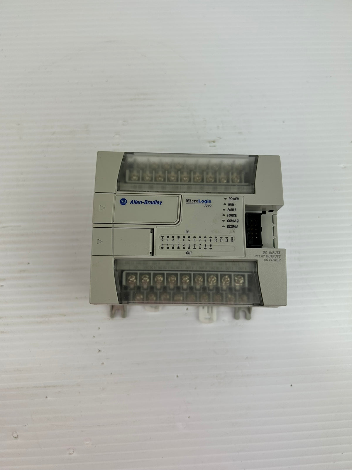 Allen Bradley 1762-L24BWAR MicroLogix 1200 24 Point Controller Series C FW 12