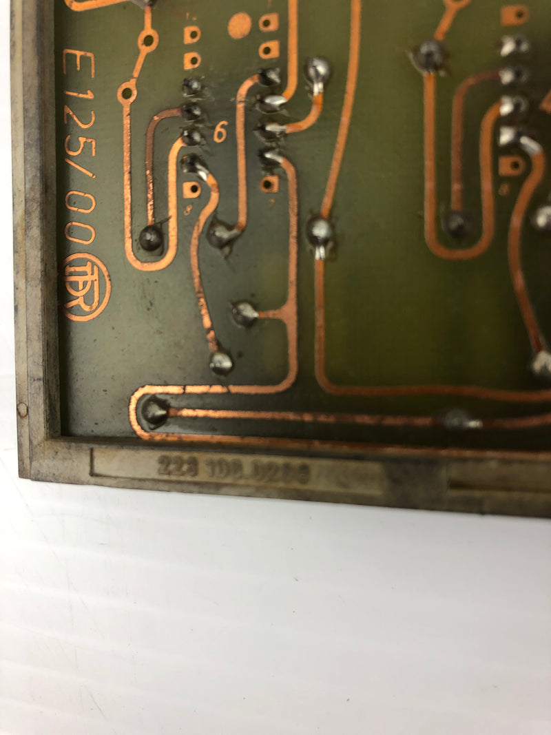 Barmag Electronic E125/00 Circuit Board