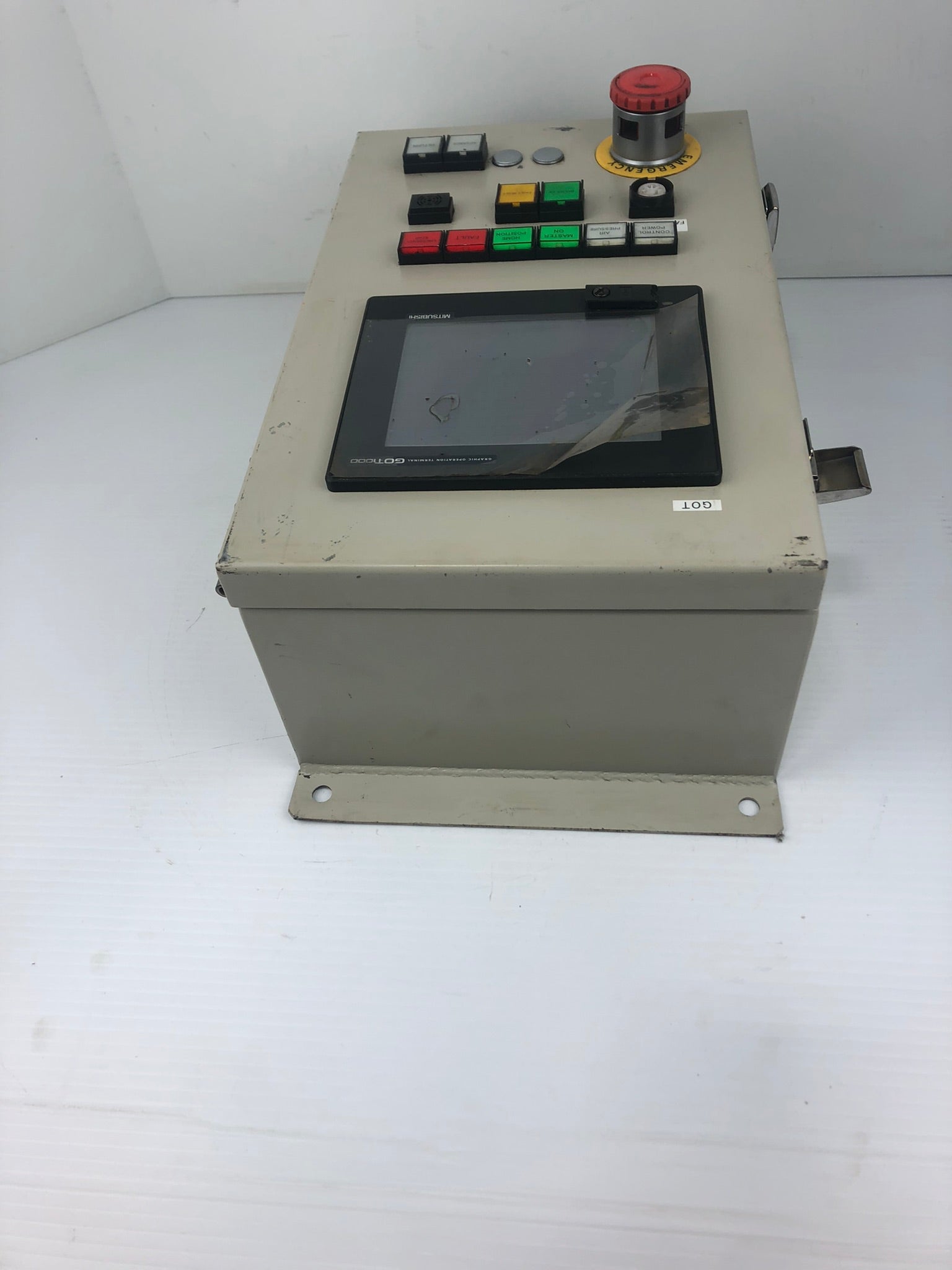 Yaskawa JZRCR-N0P16-NA Control Box GOT1000 Mitsubishi Screen GT1155-QSBD