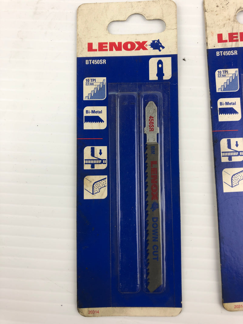 Lenox 450SR Down Cut Cutting Blade BT450SR - Lot of 3 Blades