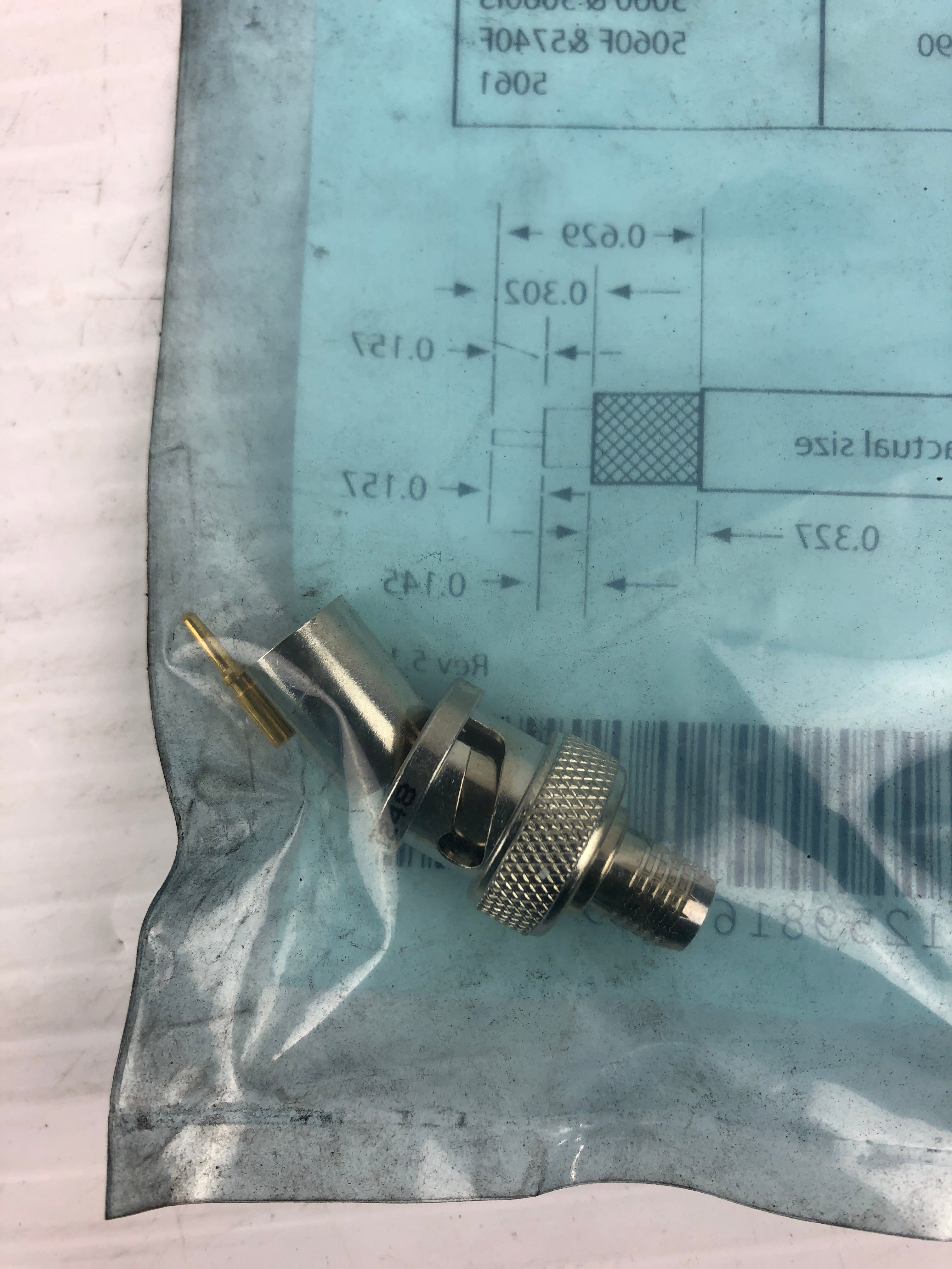 Allen Bradley 1786-BNC ControlNet BNC Plug RG-6QS Series B - Lot of 8