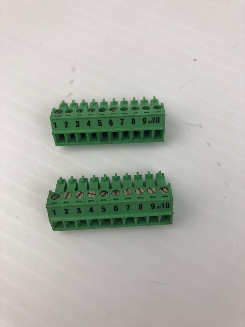 Phoenix Contact MC1.5-3.81 Terminal Connectors 125V 1.5 mm (Lot of 8)