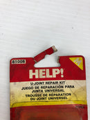 HELP! 81008 Undercar U-Joint Repair Kit - For Jeep 1962+