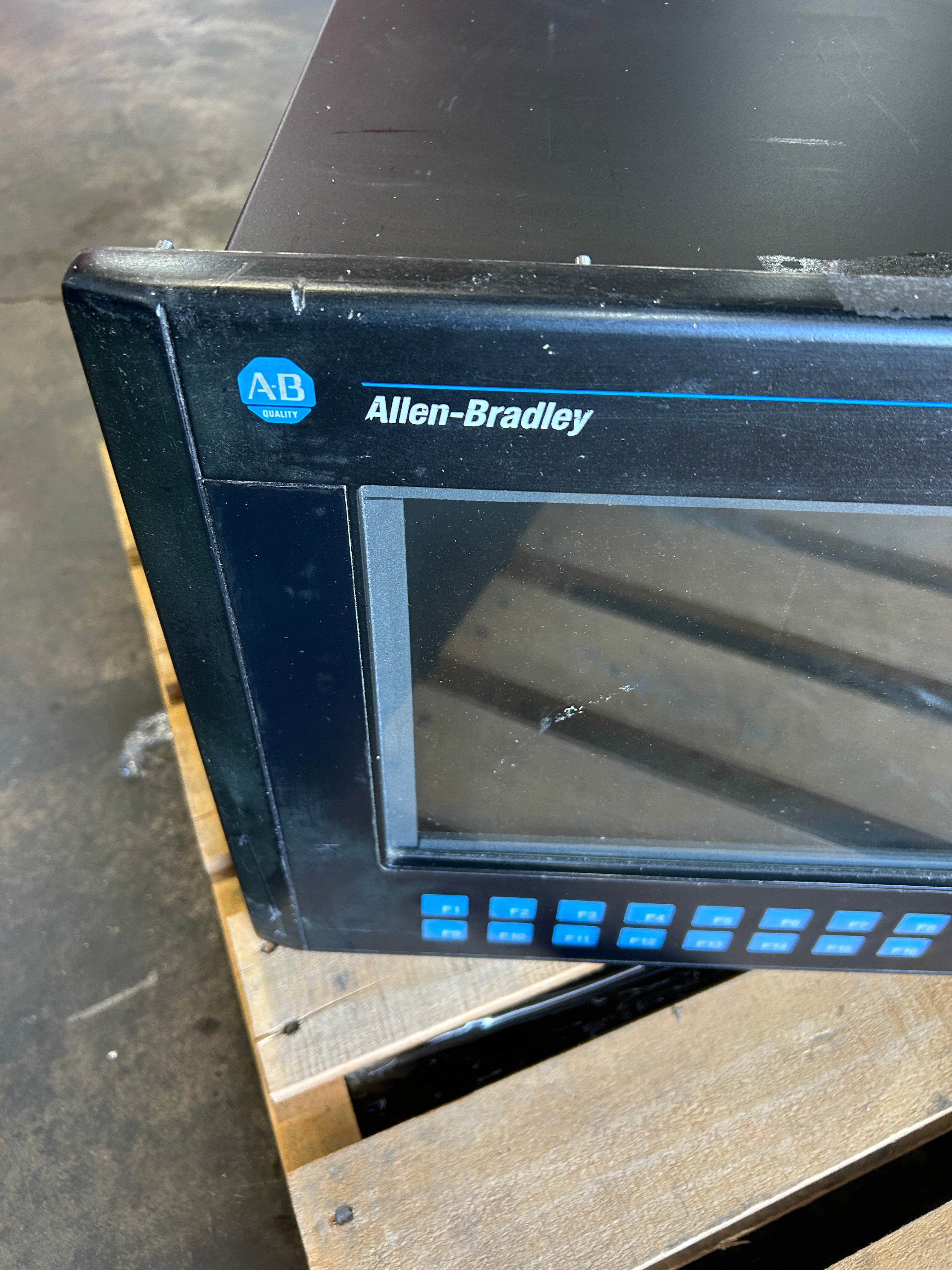 Allen Bradley 2711E-K14C6 PanelView 1400e Series G Rev A FRN 5.15 PLC Panel