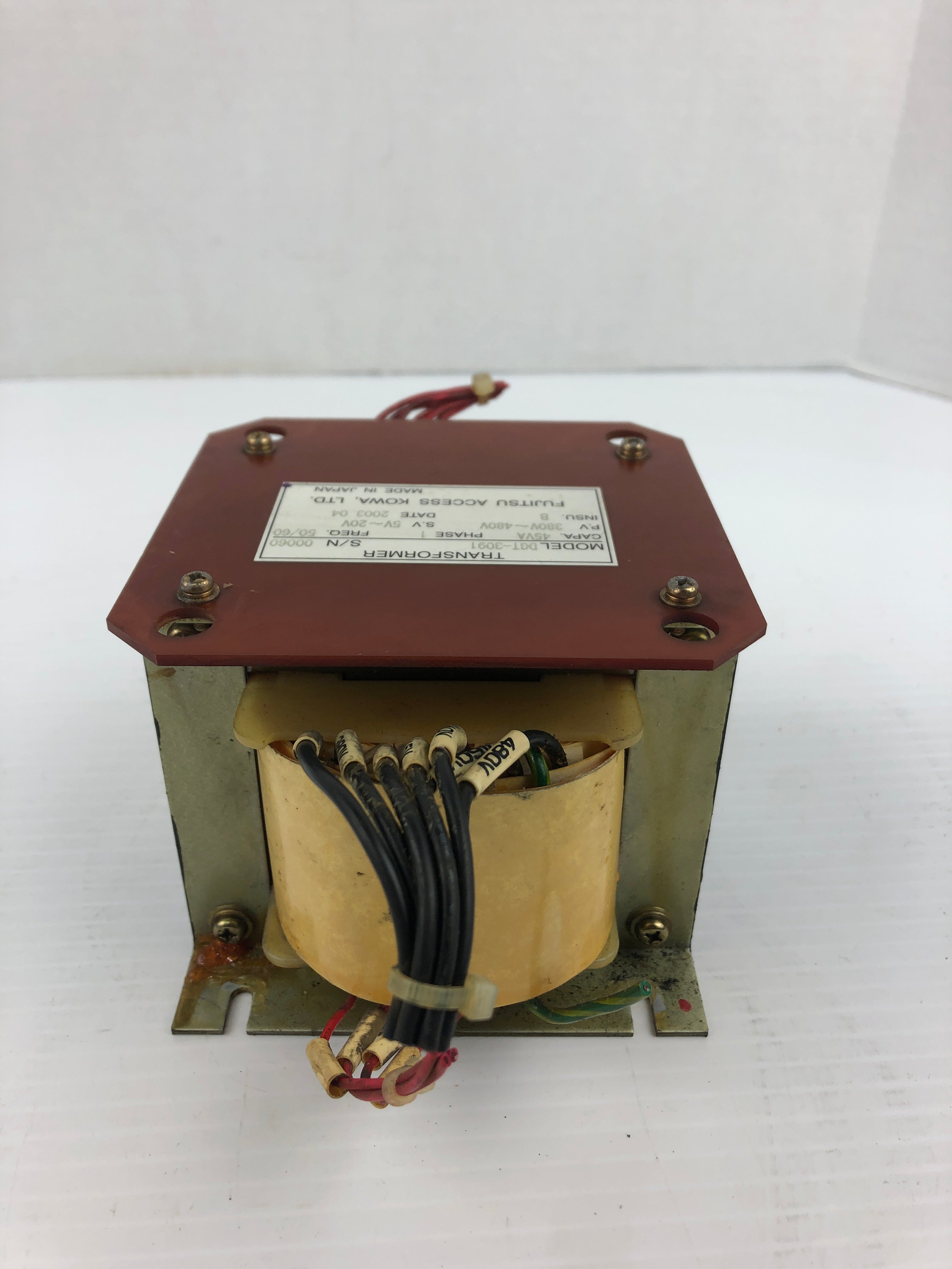 Fujitsu DGT-3091 Transformer 380V~480V / 5V~20V 45VA 50/60Hz 1PH