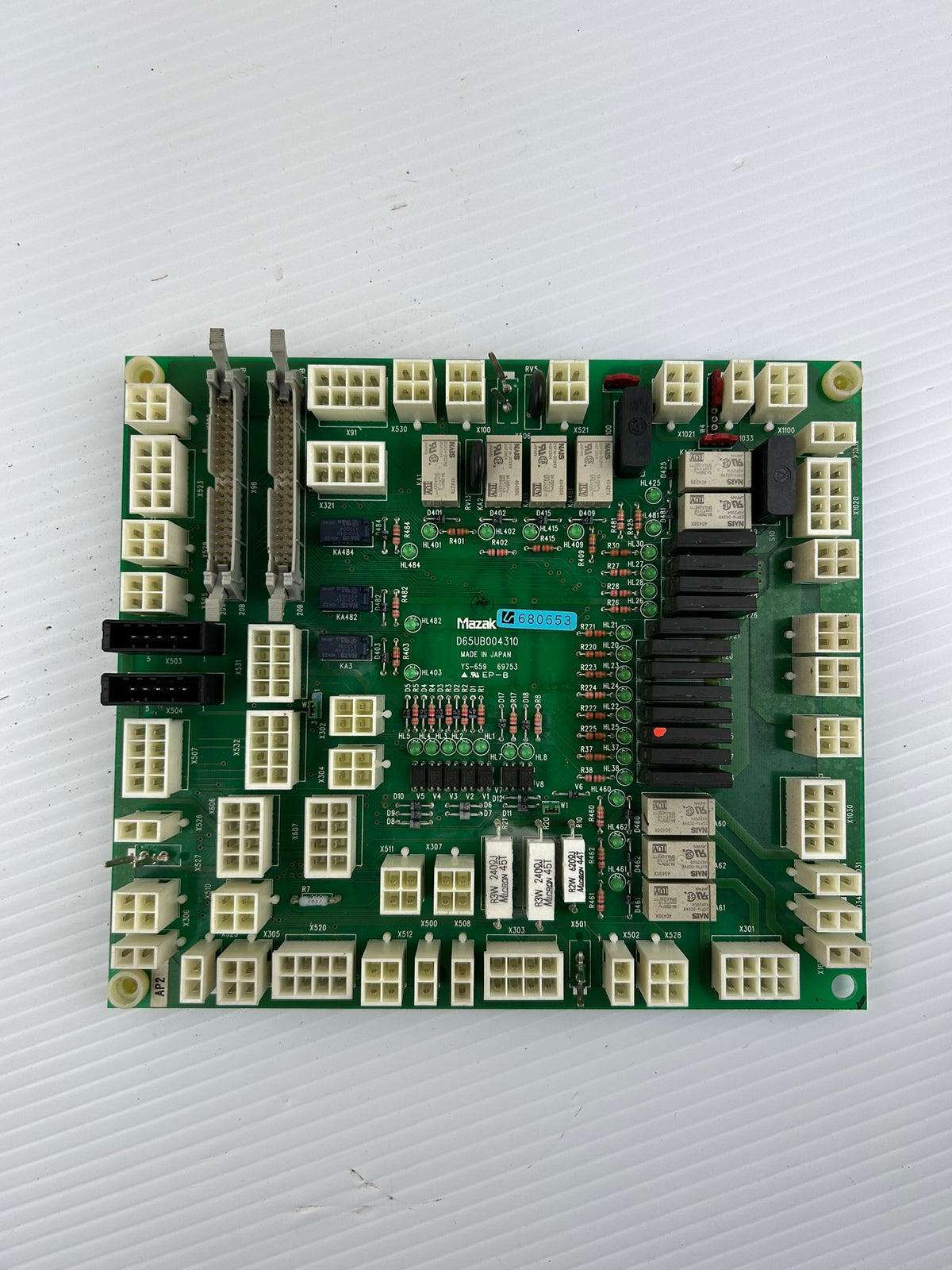 Mazak D65UB004310 CNC Relay Interface Circuit Board PCB YS-659 69753
