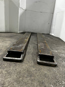 Forklift Extension Forks 385 65" Long x 6" Wide x 2" Thick - Set of 2