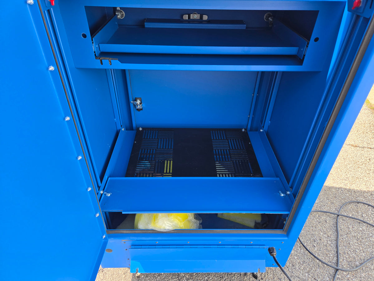 ITS Enclosures IS603027-12-B Icestation Mobile Computer Cabinet Enclosure 39497