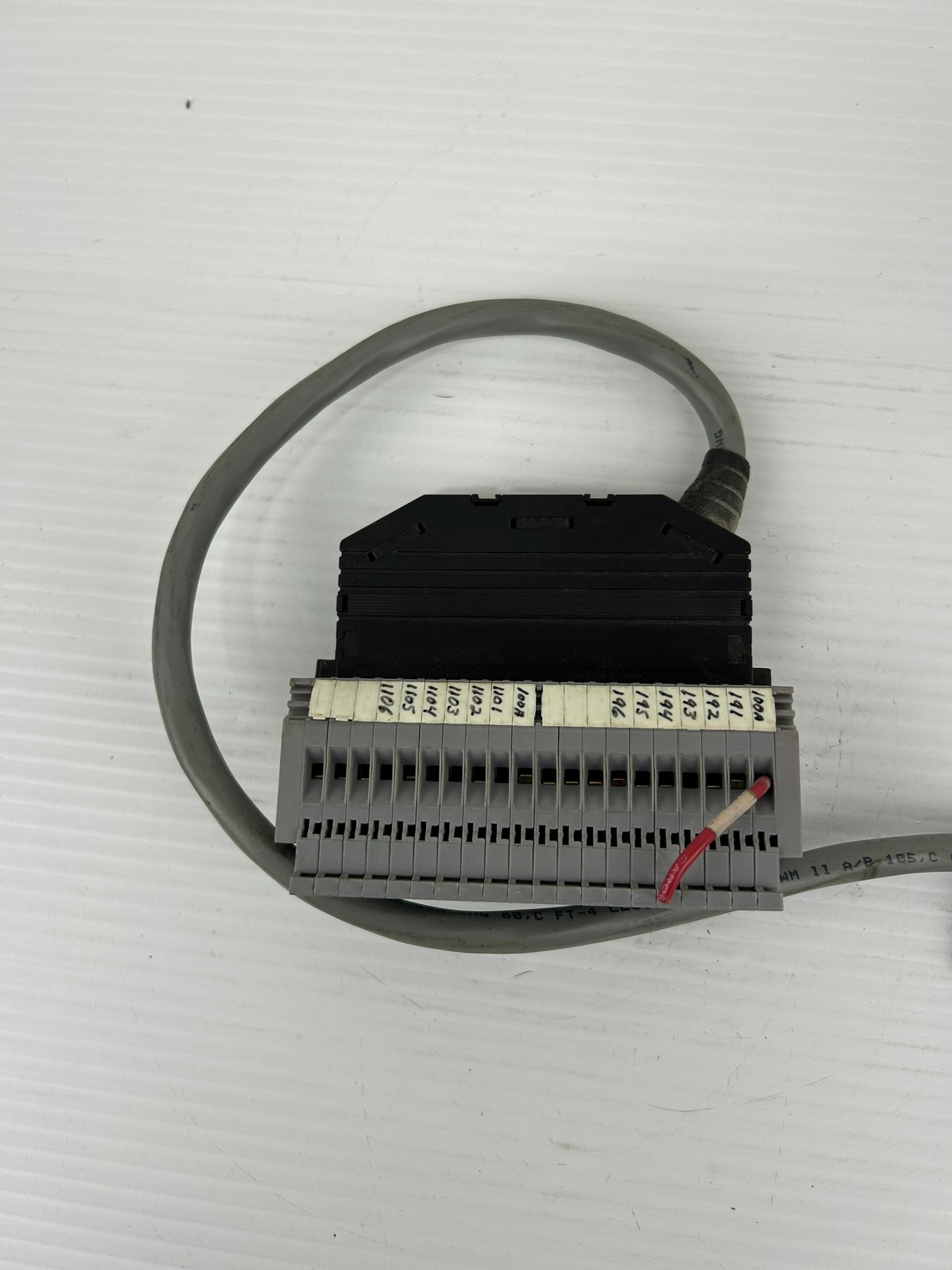 Enterlec BOM.16 21 017 04 Din Rail Mount Terminal Block Assembly