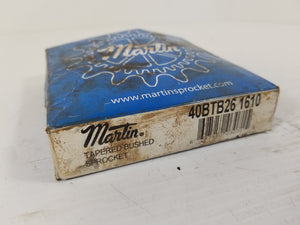 Martin 40BTB26 1610 Tapered Bushed Sprocket