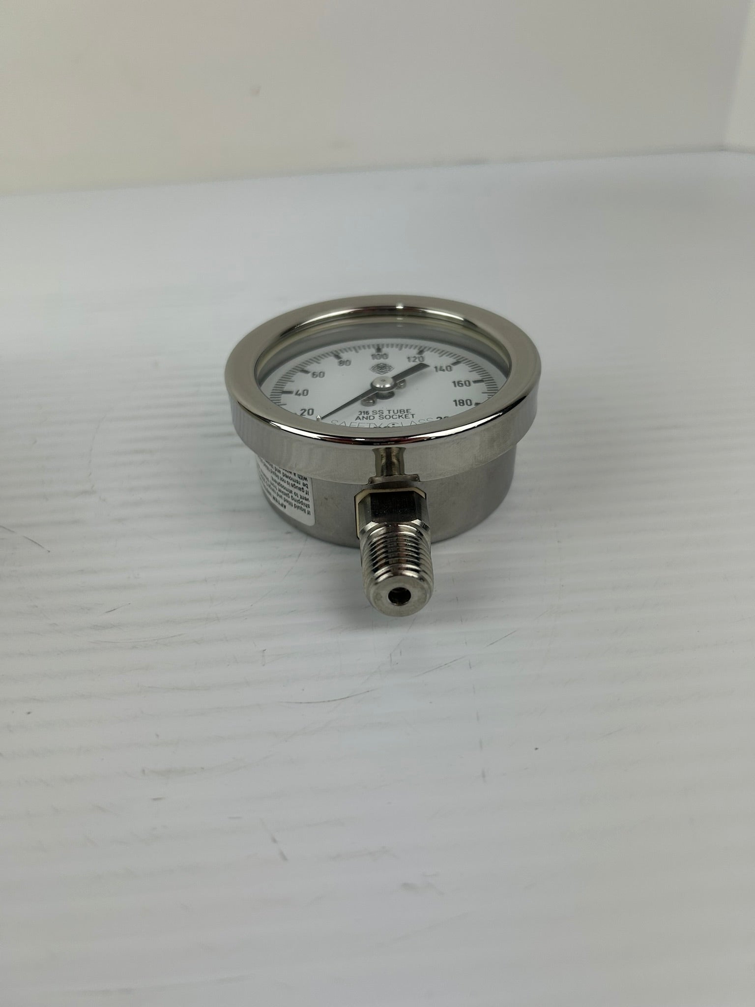 McDaniel Controls AB91007 Pressure Gauge 0-200 PSI 1/4" NPT Connection