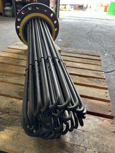 Chromalox TMO-27 Flanged Immersion Heater 10" 60kW 480V 3 R/P