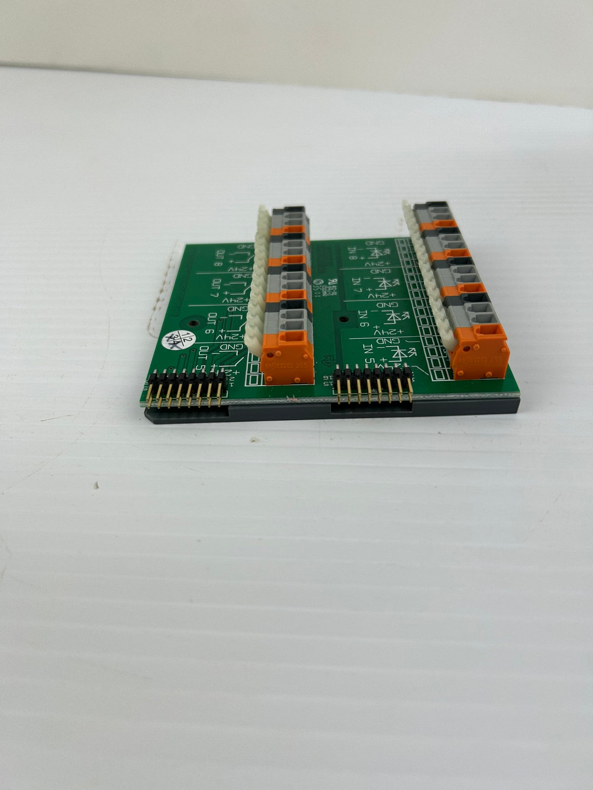PRÜFTECHNIK AG E5-CB8CA-1903 Rev 1.0 I/O Terminal Interface PCB Board 24VDC