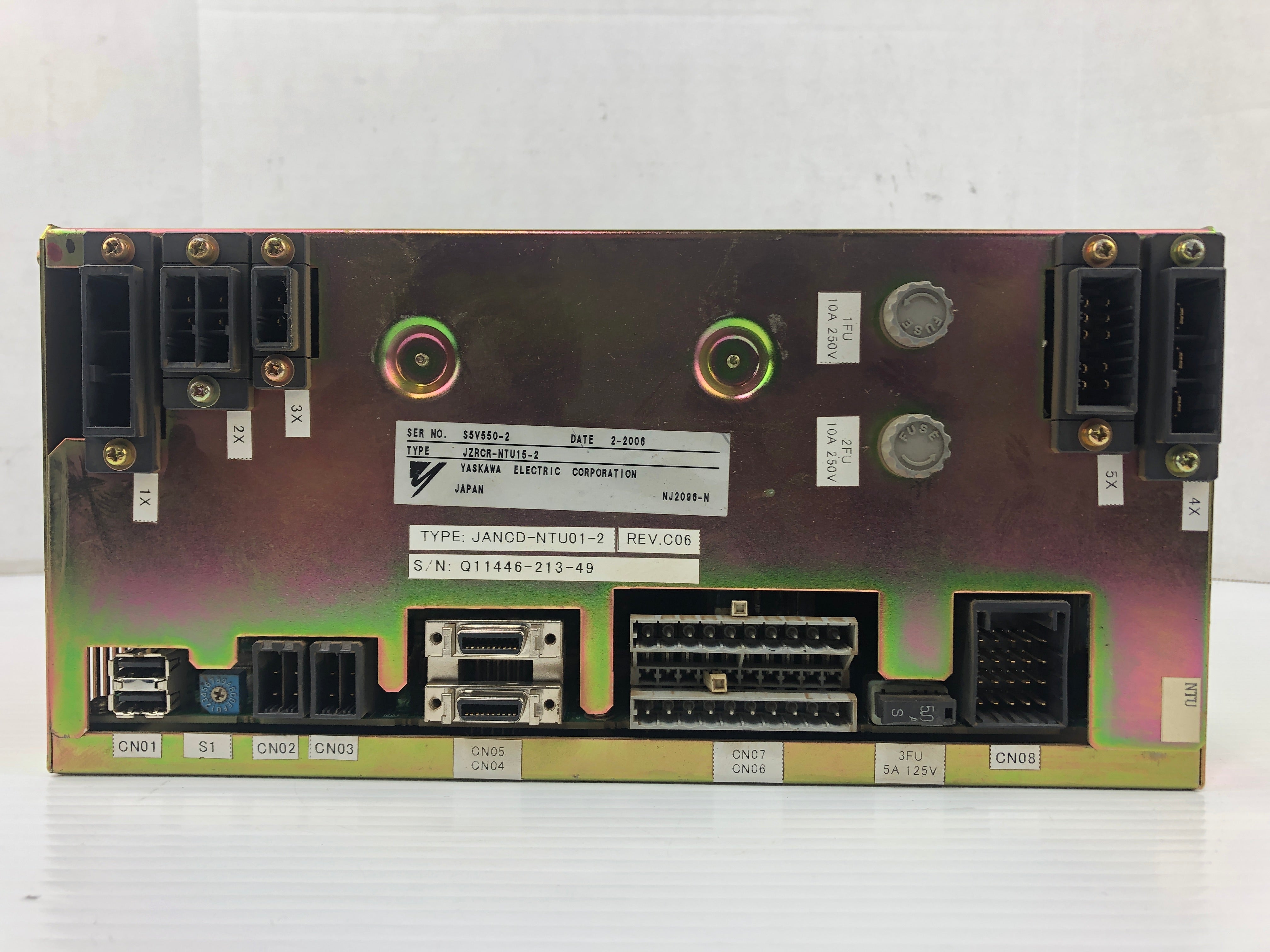 Yaskawa JZRCR-NTU15-2 Power Supply Drive