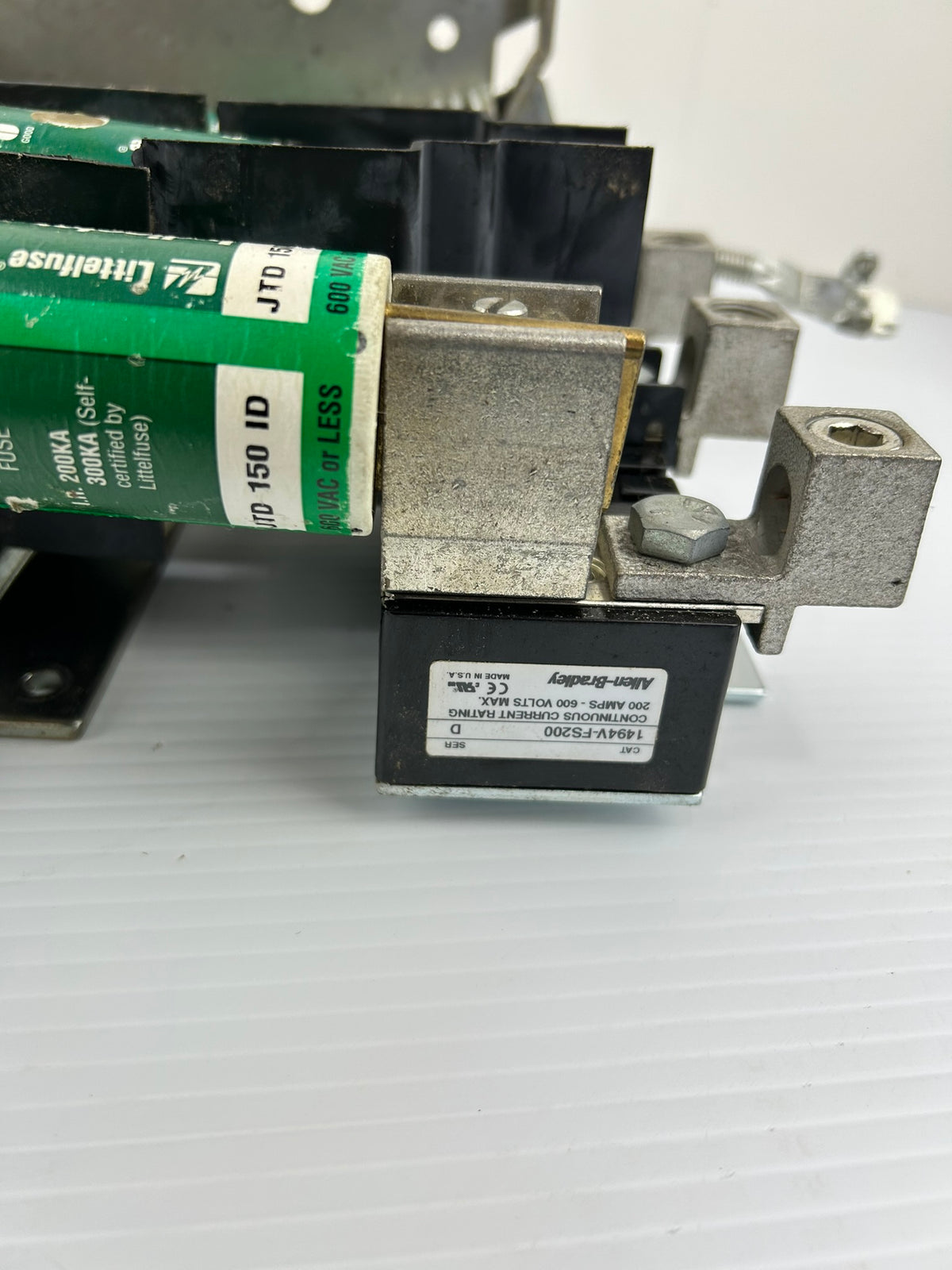 Allen-Bradley 1494V-DS200 Fused Disconnect Switch 200A 600V 3-Pole 1494V-FS200