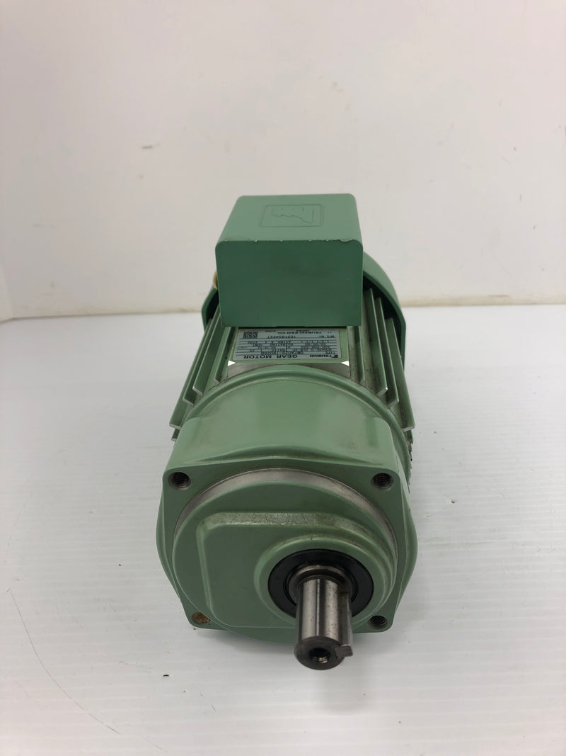 Tsubaki GMTA020-18U25B Gear Motor 1:25 Ratio 0.2kW 3PH 4P